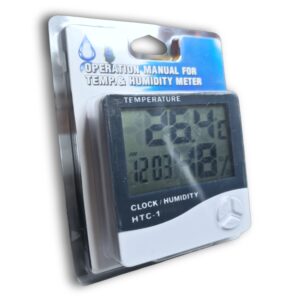 Herramienta Trifuncionl ( Higrómetro - termómetro - Reloj)
