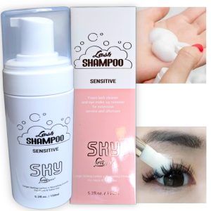 Shampoo para Pestañas con Brocha, Loveyes de 150 ml