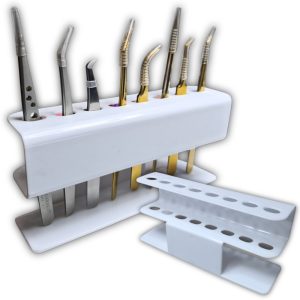 Organizador de Pinzas de Extensiones de Pestañas, capacidad para 8 pinzas