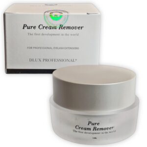 Removedor de extensiones de pestañas, Pure cream de DLUX, 15 ml