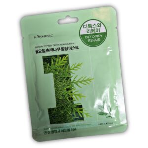 Mascarilla facial antiinflamatoria y curativa de acné, con ceramida y ácido salicilico, 10 sachets de 25 ml c/u.