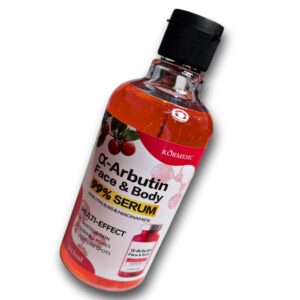 Serum facial y corporal de Arbuntina, B5 y Niacinamida, Blanquea la piel y recoge los poros, KORMESIC 315 ml.