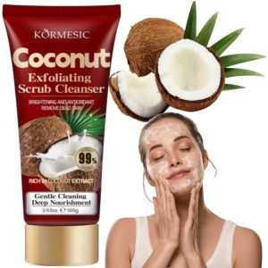 Exfoliante facial con extracto de coco 100g.