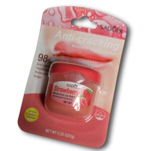 Balsamo labial hidratante anti-agrietamiento. Fresa, 7 ml