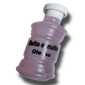 Acetona Oleaosa o Quitaesmalte oleoso, hidrata y despigmenta la uña, 125 ml