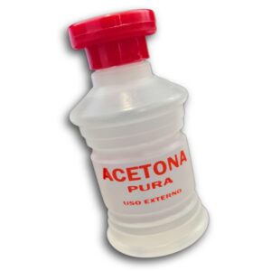 Acetona pura, quitaesmalte. 125 ml