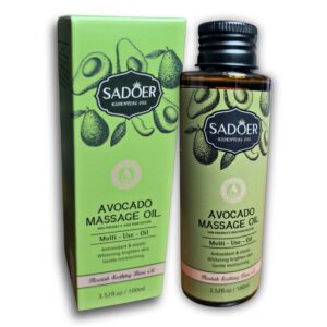 Aceite de palta para masajes Sadoer 100ml.
