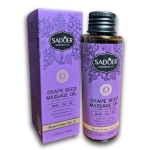 Aceite de semillas de uvas para masajes Sadoer 100ml.
