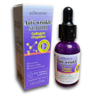 Serum facial antiarrugas con colageno + peptidos 30ml.