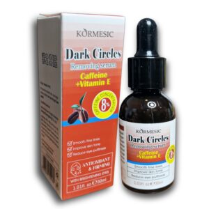 Serum removedor de ojeras con cafeina y vitamina E, 30ml.