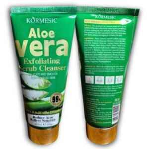 Exfoliante facial con extracto de aloe vera 100g.