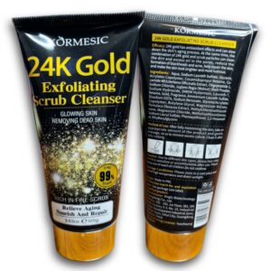 Exfoliante facial 24K con oligopéptidos, 100g.