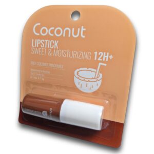 Balsamo labial hidratante retractil con extracto de coco