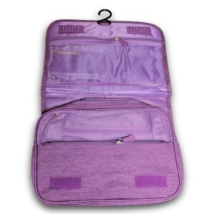 Bolso cosmetiquero mediano, Morado.