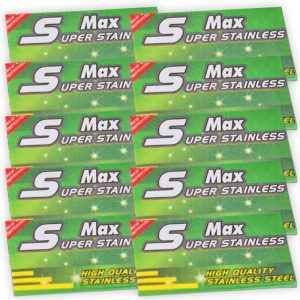 Kit de 10 hojillas Max Super Stainless