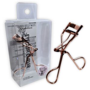 Encrespador o Rizador de pestañas tipo pinza, de metal