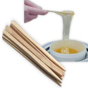 Bolsa de paletas mini para depilación de cejas y zonas pequeñas 100 unidades.