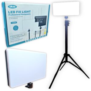 Panel de luz LED para salones de belleza PL-26 (23 x 16)cm + Tripode