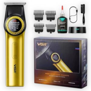 Maquina para afeitado VGR Pro T1 Modelo: V-977,  color dorado