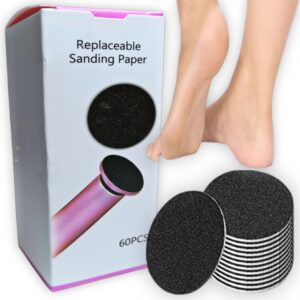 Repuestos para lijadora o pulidora de pies eléctrica, 60 piezas de 25 mm (pequeños)