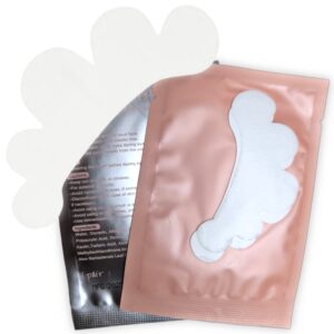 Set de 50 parches de hidrogel con forma de nube para extensiones de pestañas