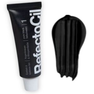 Tinte profesional para cejas y pestañas RefectoCil en tubos de 15 ml Pure Black