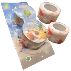 Set de 2 cintas cohesivas chicas para dermográfos y tebori con estampados