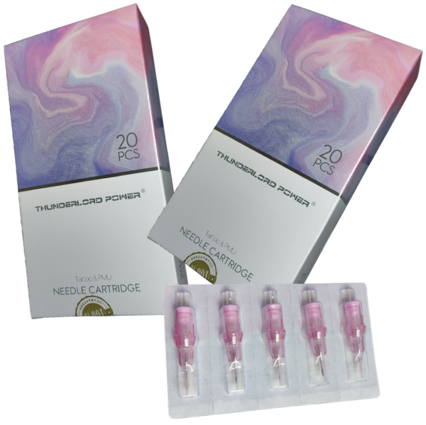 Promo agujas dermografos Biomaser, P90, P90 Pro, U1, P30, TP006, TP010, K6003… 2 Cajas, (40 agujas), medidas a gusto del cliente