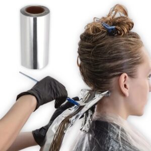Papel de Aluminio para mechas o visos capilares, profesional maxCare, 10cm x 50m