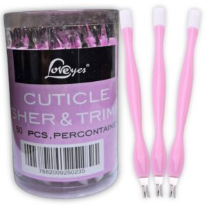 Pack de 50 corta cutículas desechables Loveyes