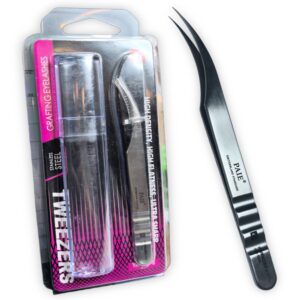 Pinza Extensiones Pestañas Acero Inoxidable Ultra Calibrada PAIE PA-03A