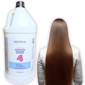 Shampú de Reparación Profunda Total 4 con Keratina 4 Litros