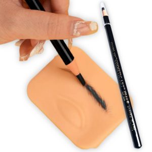 Lápiz a prueba de agua, para trazado de cejas, Visajismo, color negro