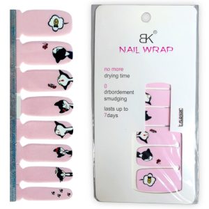 Set de Nail Wraps o pegatinas para uñas #4
