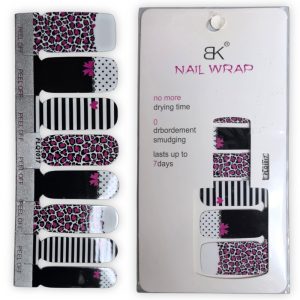 Set de Nail Wraps o pegatinas para uñas #6