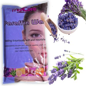 Cera de Parafina maxCare para manicure y pedicure Lavanda