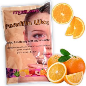 Cera de Parafina maxCare para manicure y pedicure Naranja