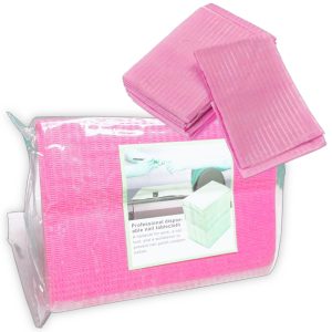 Campos de trabajo desechables, 25 und Rosa