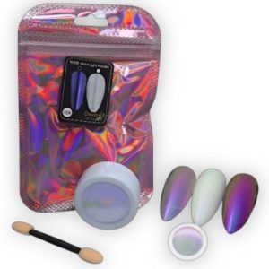Polvo Efecto Aurora Sweet, para uñas, Color #2