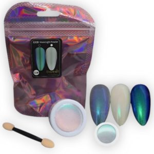 Polvo Efecto Aurora para uñas, Sweet Color #3