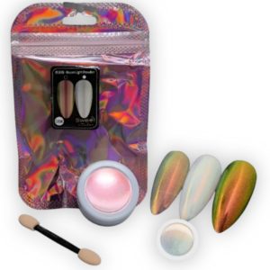 Polvo Efecto Aurora para uñas, Sweet Color #6