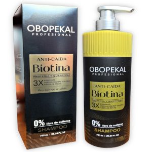 Shampú Anti-Caida con Biotina Obopekal Profesional 750ml