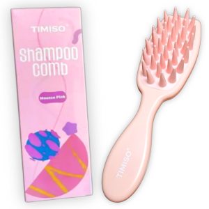 Cepillo de silicona para lavar el cabello Timiso