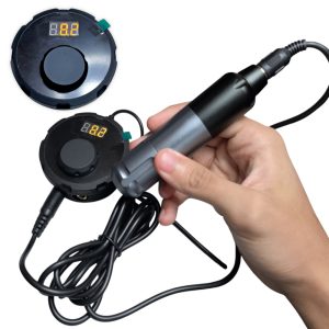 Pen, máquina de tatuajes Alámbrica, eléctrico, Modelo SLM1P5 + Fuente de alimentación para máquinas de tatuar TPN026