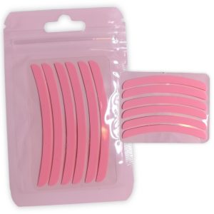 Pack de 3 pares de Cintas de Silicona Bigudies platos, para sostener las pestañas chicas durante el lifting