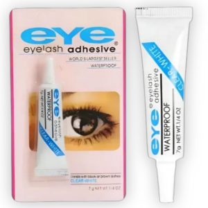 Pegamento para Pestañas Corridas EYE color Blanco.
