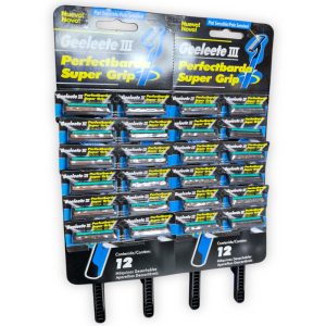 Set de 24 afeitadoras desechables de 3 hojas, para limpiar la zona antes de tatuar