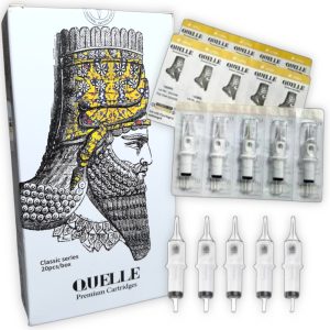 20  Agujas Cartridge Cartuchos Quelle 11RS 0,35 1211RS
