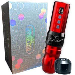 Máquina profesional de Tatuajes Profesional, Big wasp, inalámbrica con stroke ajustable Rojo