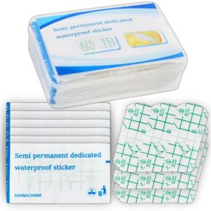 Parches impermeables transparentes, para proteger las cejas durante el baño, posterios a la micropigmentación, 20 unidades